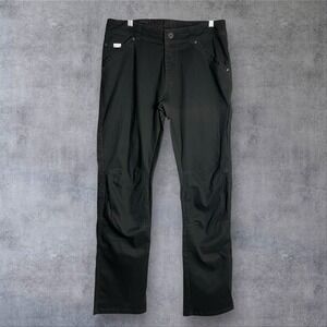 Kuhl Hi Lo Cord Pants Mens Size 33X34 Charcoal Black Ribbed  Outdoor Stretch